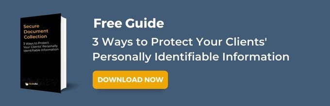 Free Guide - 3 Ways to Protect Your Clients' Personally Identifiable Information